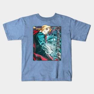 fullmetal alchemist fusion anime Kids T-Shirt